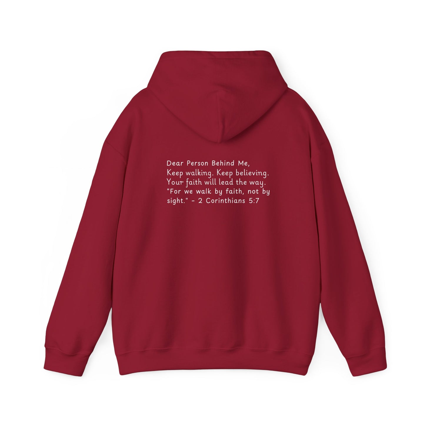 Faith Over Sight Hooded Sweatshirt - Unisex Heavy