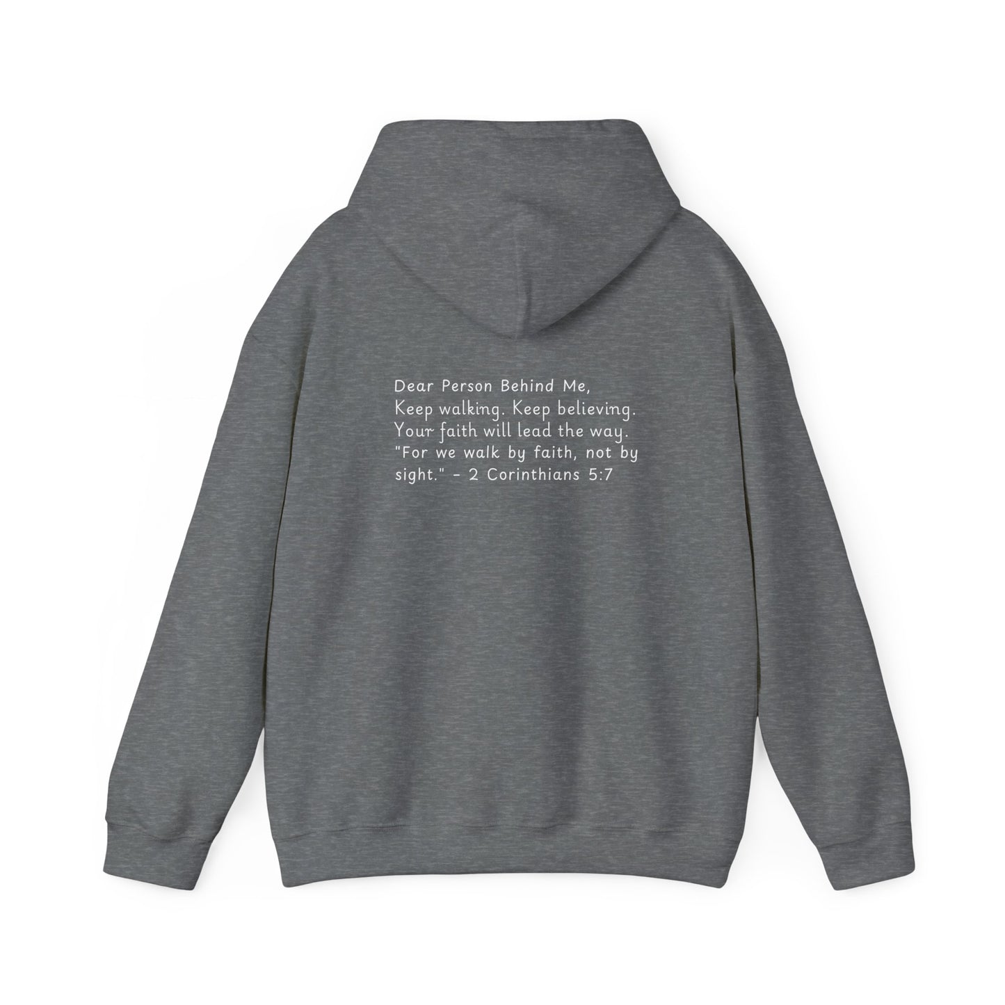 Faith Over Sight Hooded Sweatshirt - Unisex Heavy
