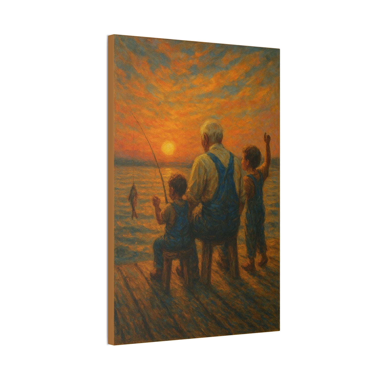Lessons by the Water — Canvas Art