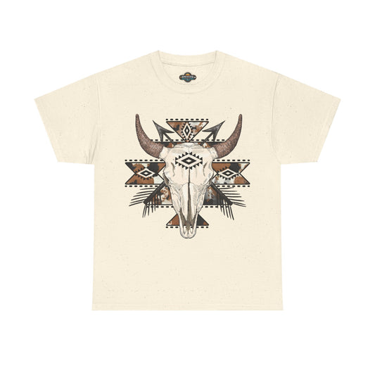 Rustic Western Skull Tee