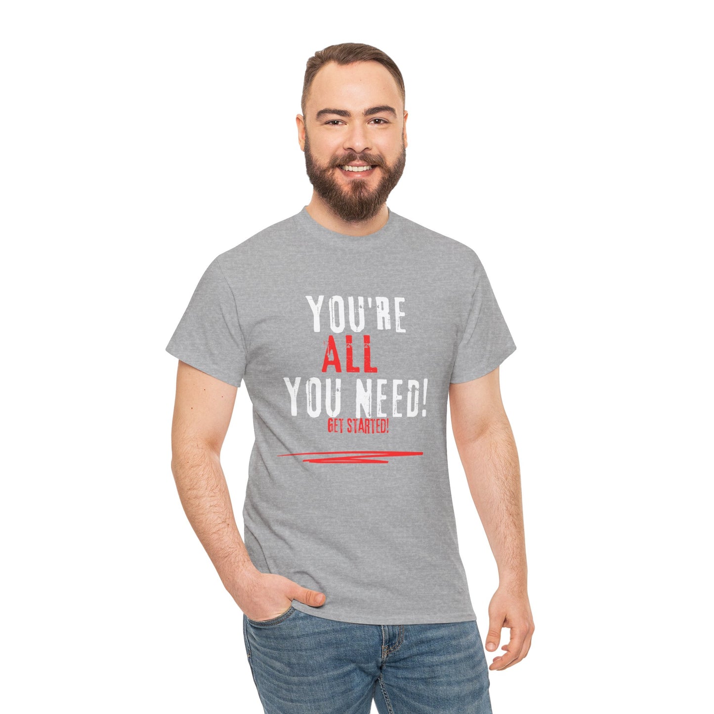 You're All You Need Unisex Heavy Cotton Tee