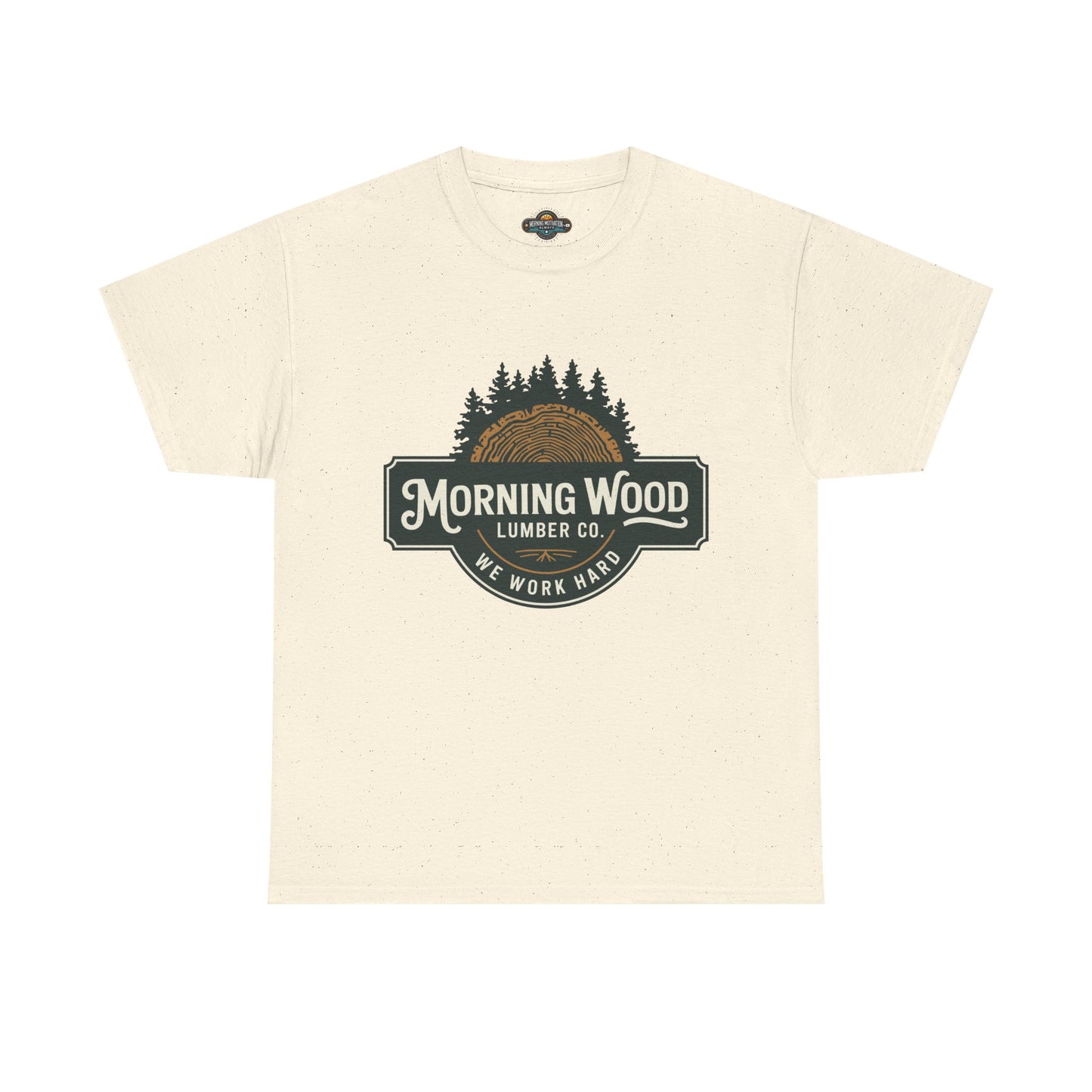 Morning Wood Lumber Company Tee - Unisex Heavy Cotton