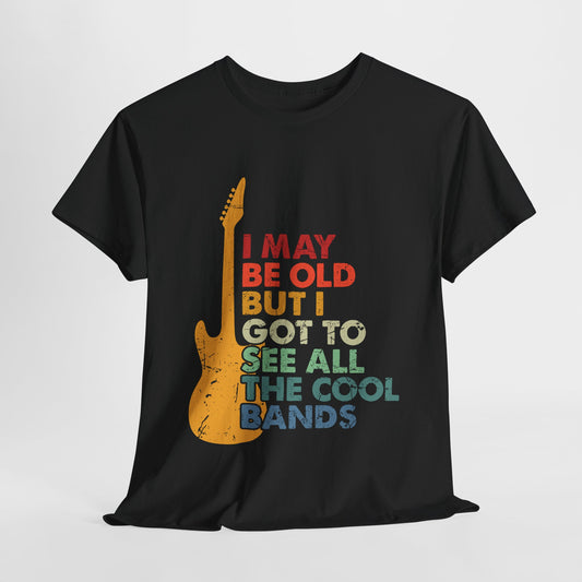 Vintage Band Lover Tee - Unisex Heavy Cotton Tee