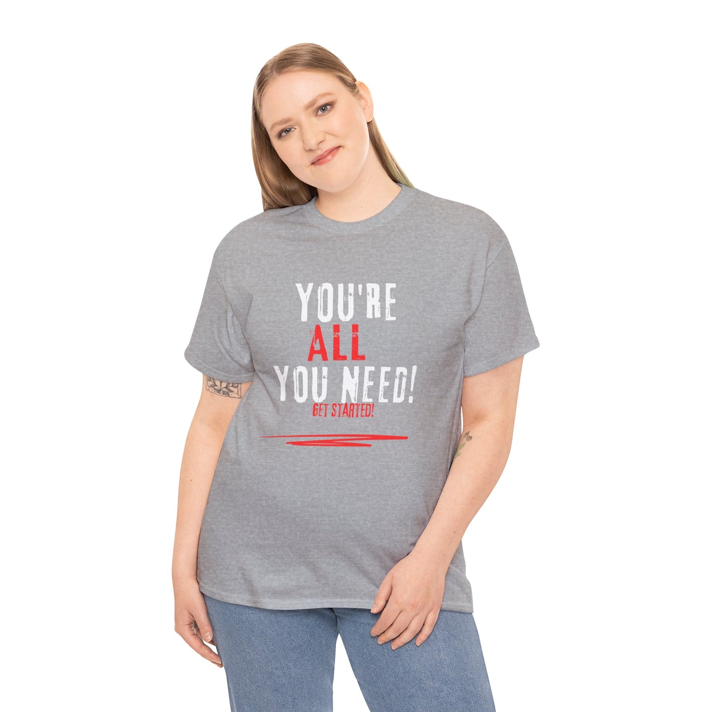 You're All You Need Unisex Heavy Cotton Tee