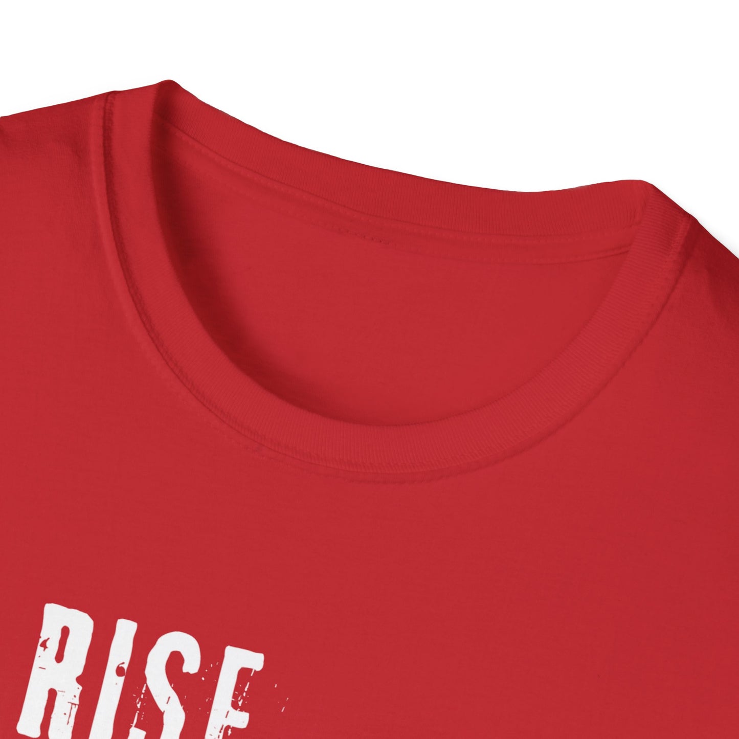 T-Shirt Rise Grind Thrive Repeat - Motivational Unisex Softstyle Tee