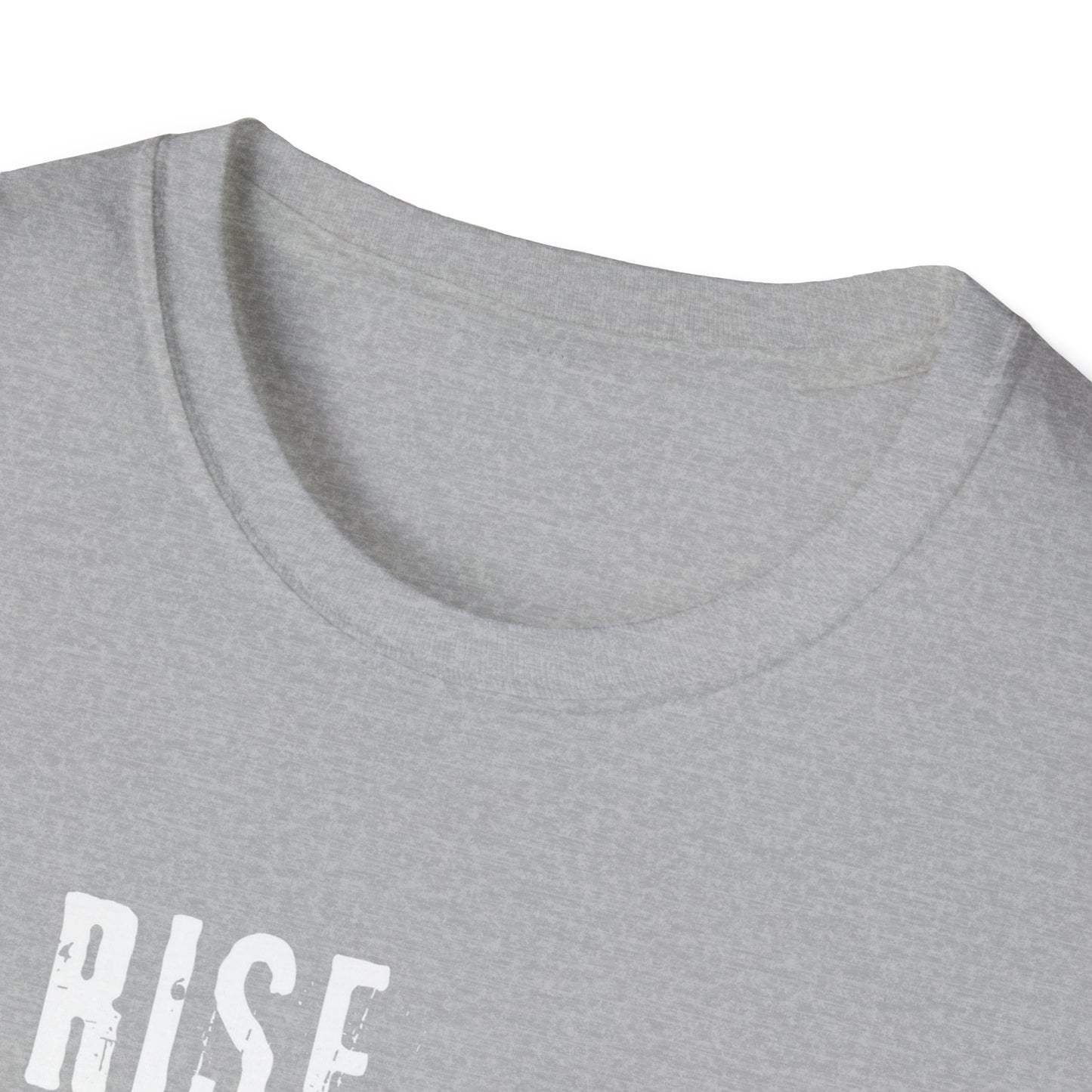 T-Shirt Rise Grind Thrive Repeat - Motivational Unisex Softstyle Tee