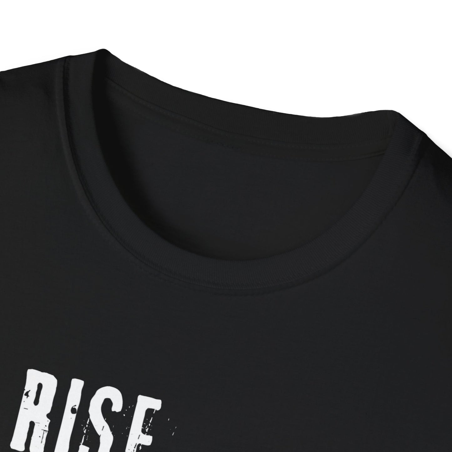 T-Shirt Rise Grind Thrive Repeat - Motivational Unisex Softstyle Tee