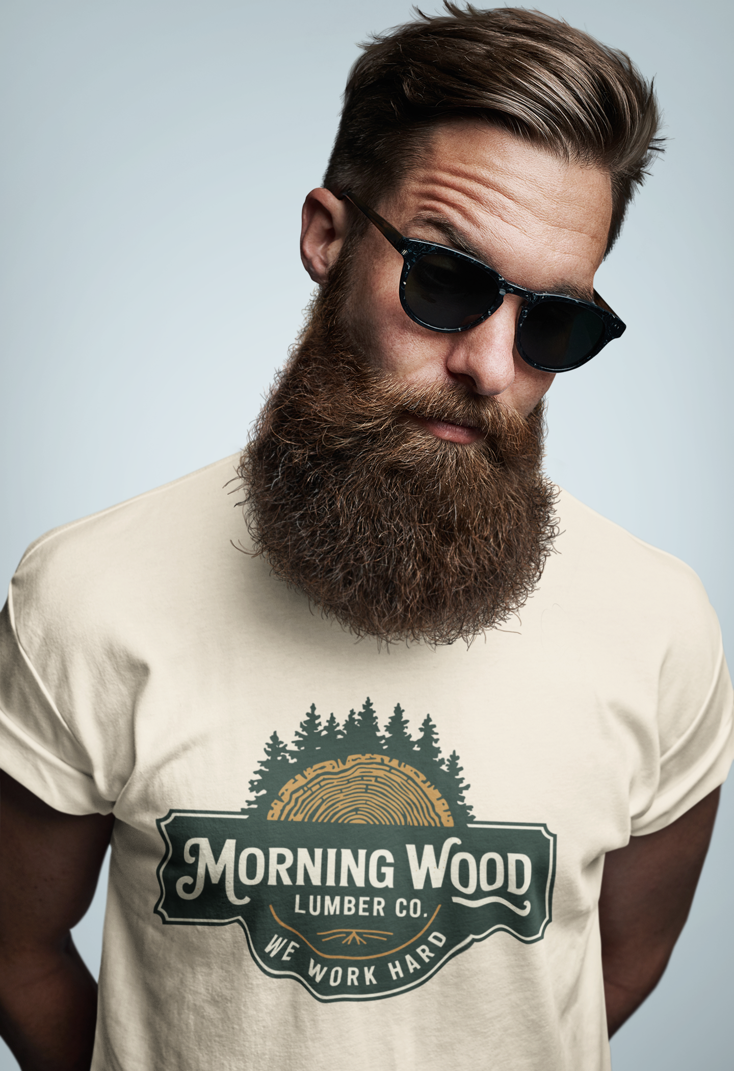 Morning Wood Lumber Company Tee - Unisex Heavy Cotton